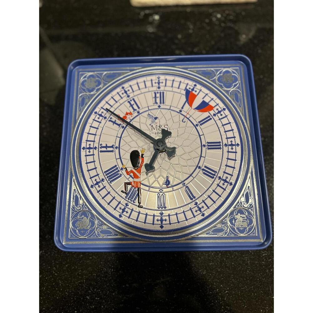 Marks & Spencer Big Ben Decorative Working Clock Tin